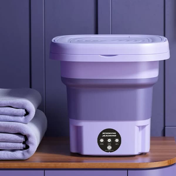[LLC]Portable & Foldable Washing Machine with Drying Function Lila 1380