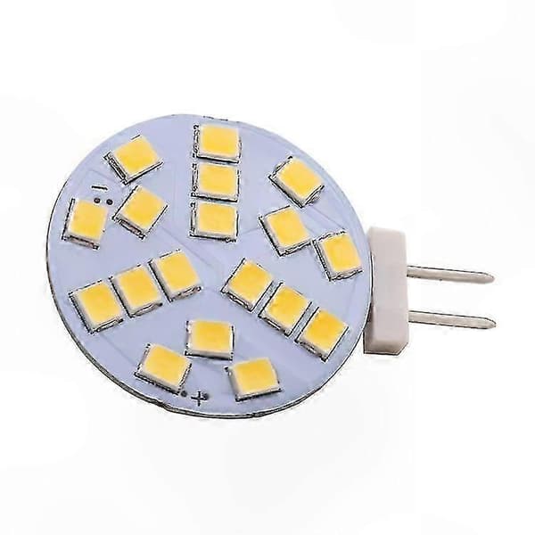 [LLC]Th LED-lampor, 2W varmvit, 12V AC/10-30V DC, halogenersättning för infälld belysning, 6-pack