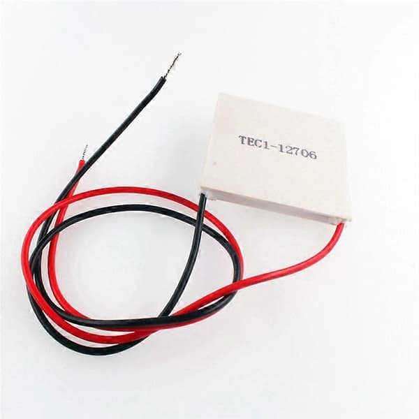 [LLC]ThPcs Elements Peltier TEC1-12706 Termosähköinen Peltier-moduuli White