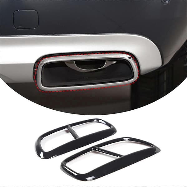 [LLC]Thpe Throat eksosutganger haleramme trimdeksel for XC90 Gloss