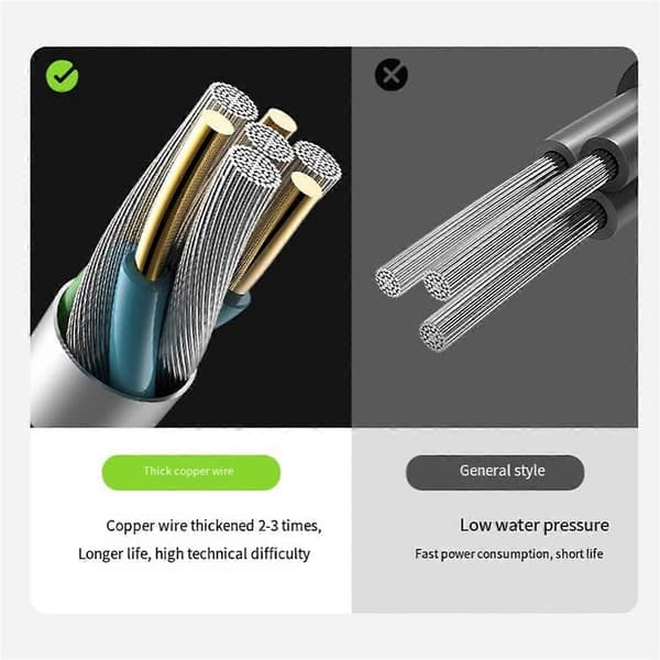 [LLC]7800mah Portable Shower Pump Rechargeable Electric Shower Pump Orange