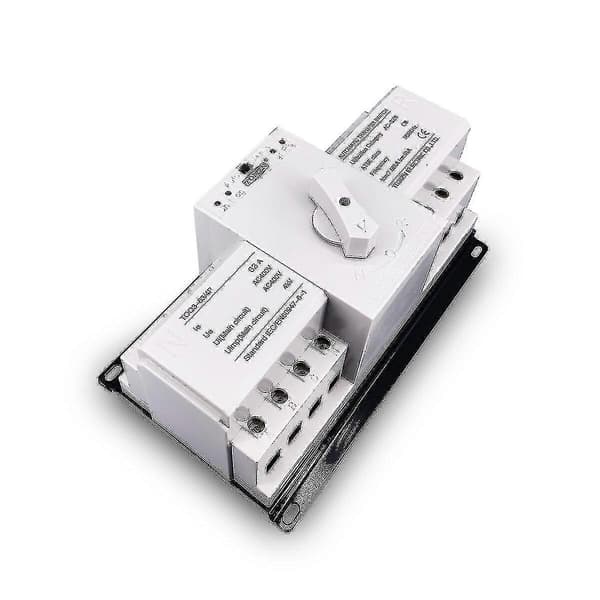 4p 63a 380v Mcb Typ Dubbel Ström Automatisk Omkopplare Ats Hk 2 input 2 output