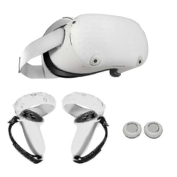 [LLC]Thw Kompatibel med Oculus Quest 2 VR Touch Controller Håndtak Grep Deksel D-bbc