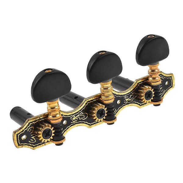 [LLC]Guitar Strengstemmestifter Stemmeskruer Stemmemaskiner Sort 3L3R