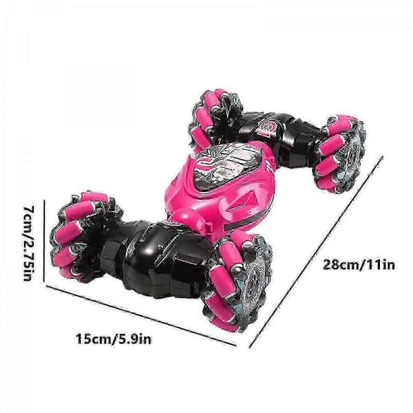 [LLC]RC Stuntbil med Gestusstyring og 360° Rotation Rose