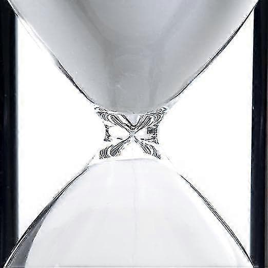 [LLC]Hvidt Sand 60 Minutter Træ Sandur, Timeglas Sandtimer