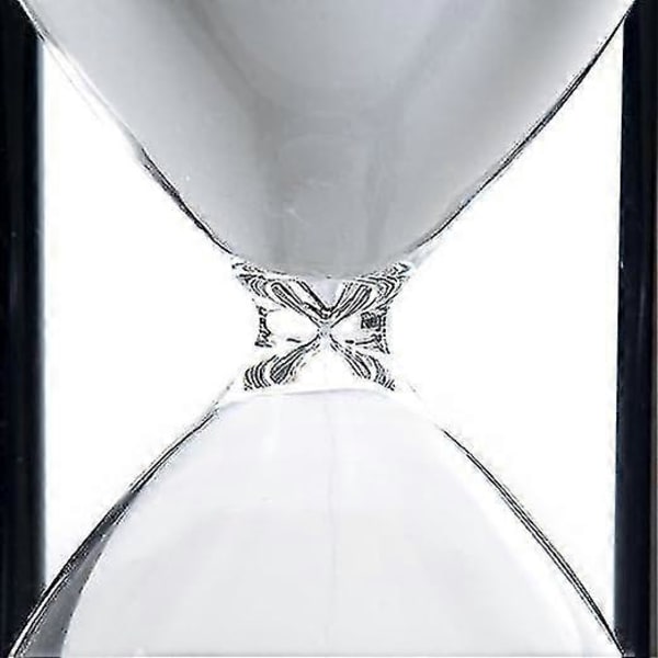 [LLC]Vit Sand 60 Minuter Trä Sandklocka, Timglas Sandtimer