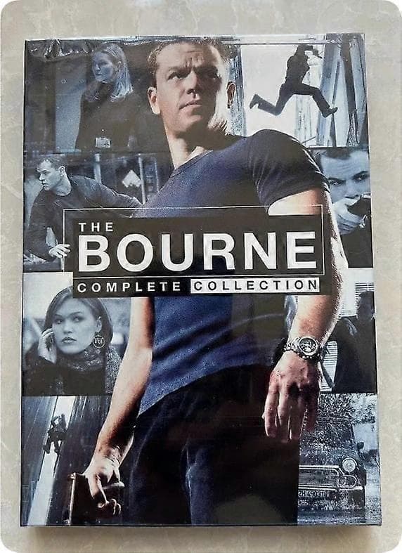 [LLC]The Bourne: The Complete Collection 5 Filmer (DVD, 2022, 6-Disc Set) Ny