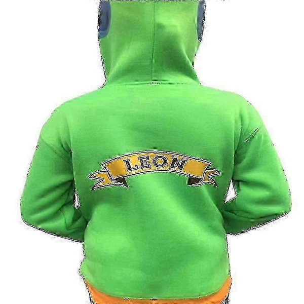 [LLC] Børne sweatshirt patchwork tøj hættetrøje børneskjorte top S