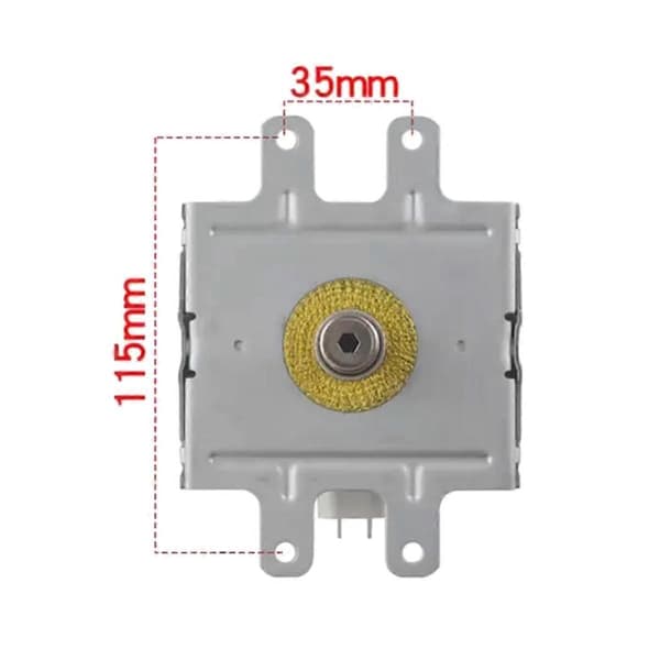 Ny 1080W luftkølet magnetron til 2M303H mikrobølgeovn luftkølet variabel frekvens