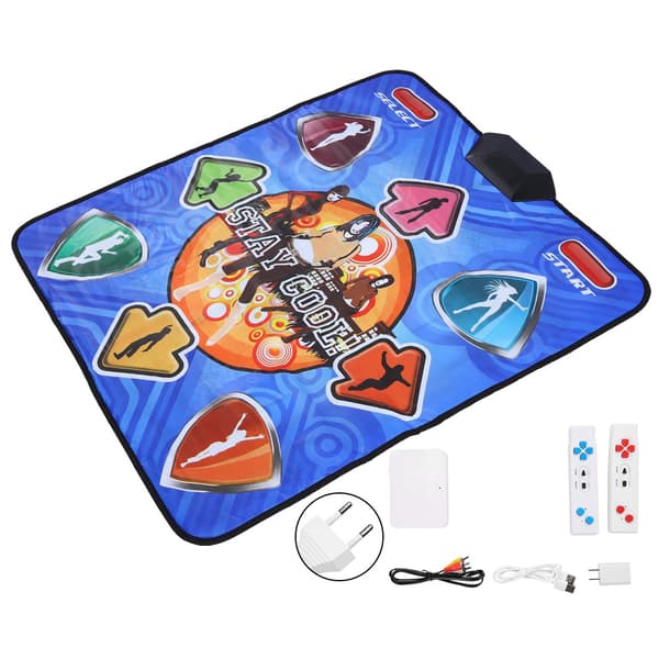 [LLC]High Definition Dance Mat Pad Single Player TV Interface Computer Dual Use Somatosensory Game Dance Machine 110-240VUS 0.1