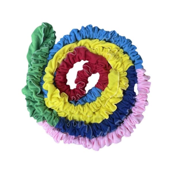 [LLC] Elastisk modstandsbånd til gruppe- og indendørs fitness Multicolor 6m