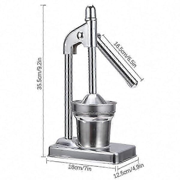 [LLC] Heavy Duty Manual Citrus Juicer Hand Press for Lemon Orange Lime Fruit Vegetable Pressing Green