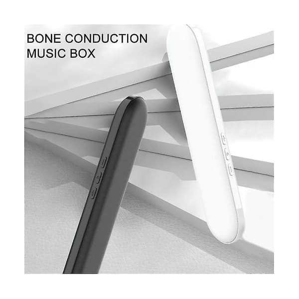[LLC] Benledning Musiklåda Bärbar Barn Mp3 Trådlös Bluetooth 5.0 Stereo Bas Högtalare Under Kudden