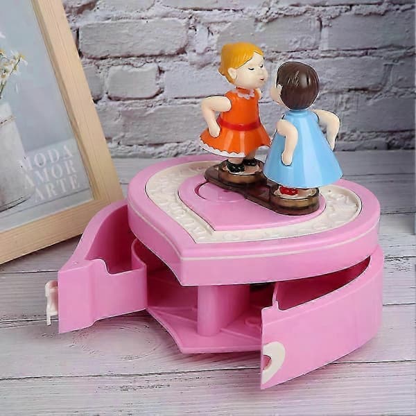 [LLC] Romantisk hjerteformet musikkboks for Valentinsdag og bursdagsgaver