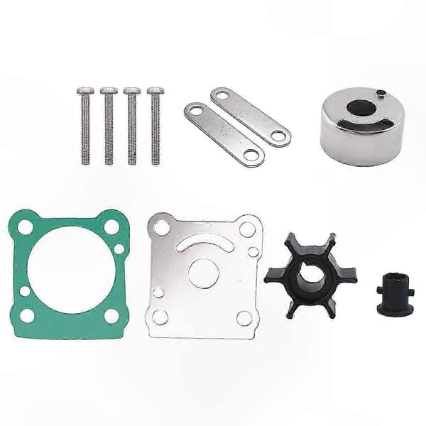 [LLC]Thrine Vattenpump Impeller Kit för 6-8 HK Utombordsmotorer Reservdelar
