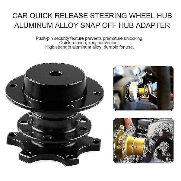 [LLC]Universal Quick Release Adapter Snap Off Rat til racerbil