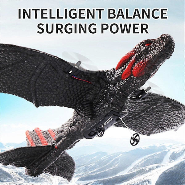 [LLC]RC Flygplan 2.4G Simulerad Flygande Drake Flygplan Fjärrkontroll Flygande Modell Glidflygplan EPP Skum