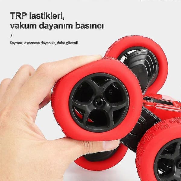 [LLC]Fjärrkontroll Dubbelsidig Drift Klättring Stunt Barnleksaksbil