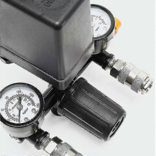 [LLC]Thessure regulator med trykafbryder til kompressor Trykafbryder med 2 displays