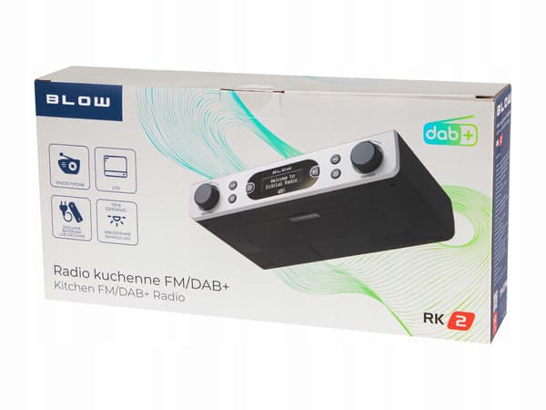 [LLC]Thb+ Verkkoradio, Fm Blow Rk2 silver