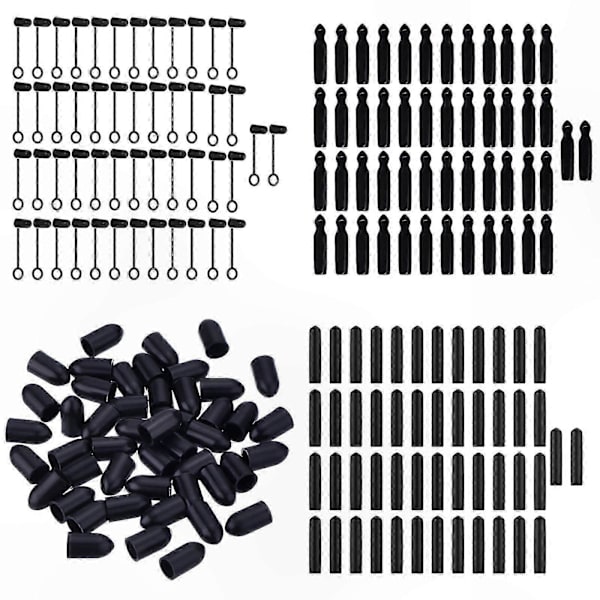 [LLC]Thack PVC Dammskydd för Spritpipar - 50-pack Flasktillbehörsset 3