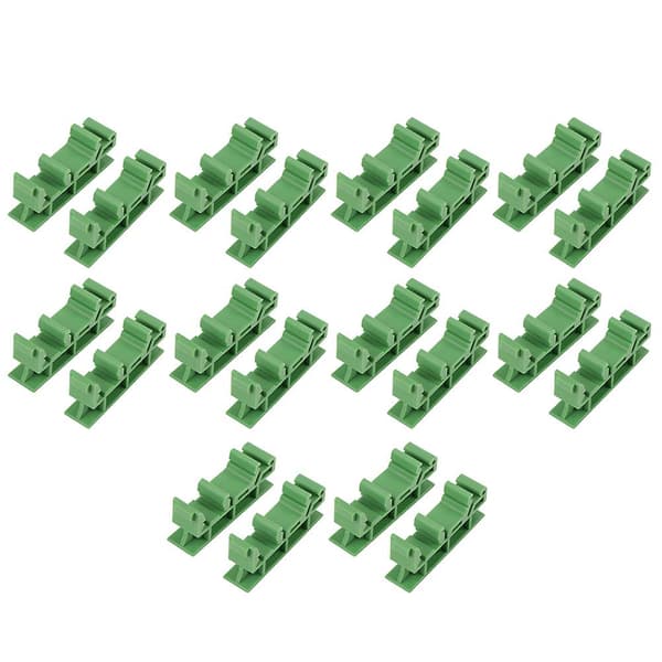 [LLC]10 uppsättningar 35 mm PCB DIN C45 skenadapter kretskort monteringsfäste stativhållare