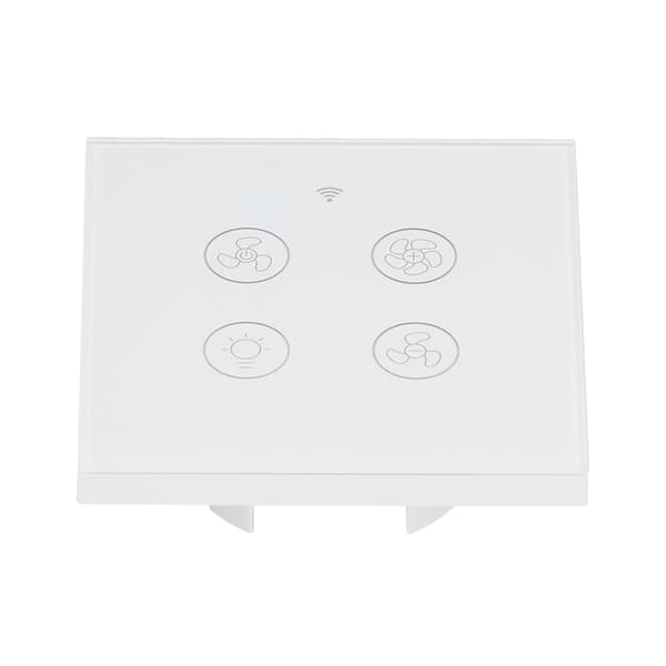 [LLC] Intelligent Wifi Fan Light Switch Supports RF Remote Control