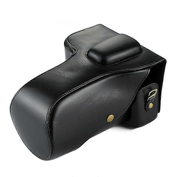 [LLC] Thkon D7200 D7100 D7000 Heltäckande kameraväska i PU-läder Black