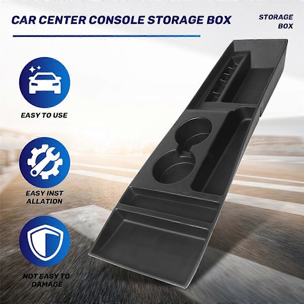 [LLC] Förvaringslåda för Tesla Model X / S 2012 2013 2014 2015 2016 2017 97 97 plastic
