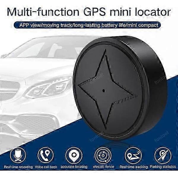 [LLC] Fordons GPS-tracker, ingen prenumeration krävs, stark magnetisk stöldskydd
