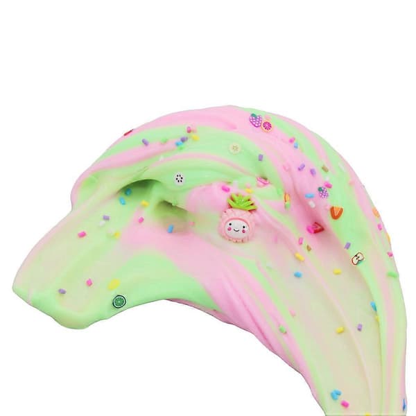 [LLC] 6-pack Partyfavorer med Vattenmelon Regnbåge Godis Kärlek Slimes Smör Slimes Kit för Flickor
