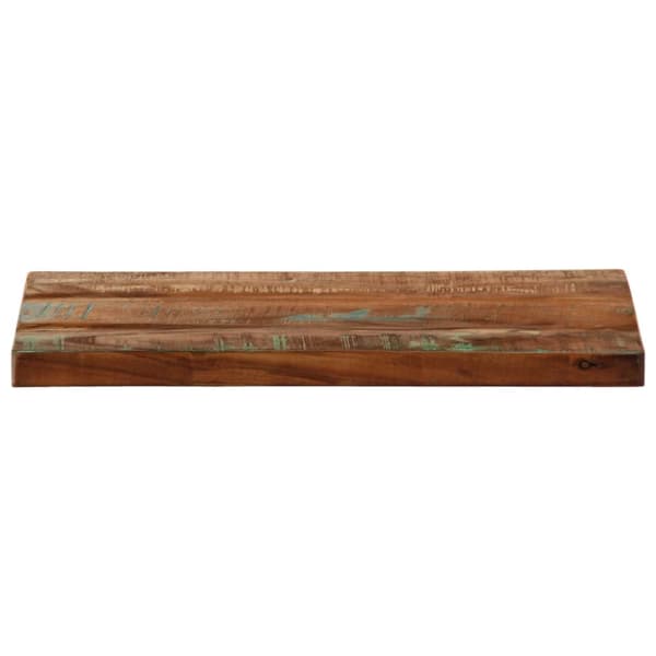 [LLC] Bordplate 50x20x3,8 cm rektangulær massivt resirkulert tre 500