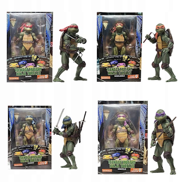 [LLC]Thenage Mutant Ninja Turtles Action Figur Tmnt