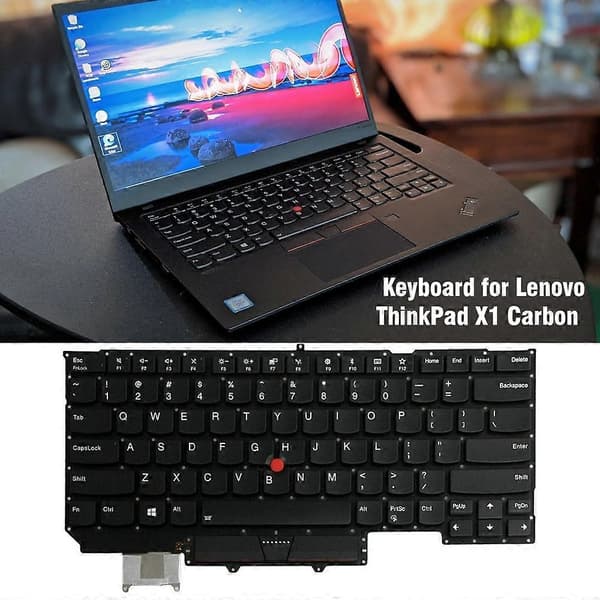 Amerikansk version av tangentbord för bärbar dator For Lenovo ThinkPad X1C 2017