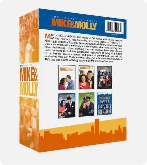 [LLC] Mike & Molly The Complete TV Series Seasons 1-6 DVD 17 Discs New Box Set
