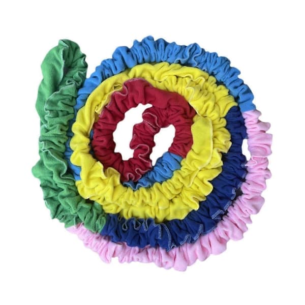 [LLC] Elastisk modstandsbånd til gruppe- og indendørs fitness Multicolor 4.8m