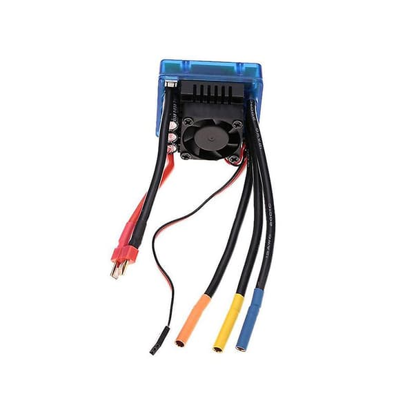 [LLC]Feichao 120a Vanntett Børsteløs Esc Hastighetskontroller T-plugg 2-6s For 1/8 Rc Bil Crawler Båtdeler