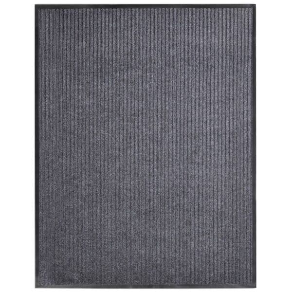 [LLC]vidaXL Ovimatto harmaa 117x220 cm PVC grå gray