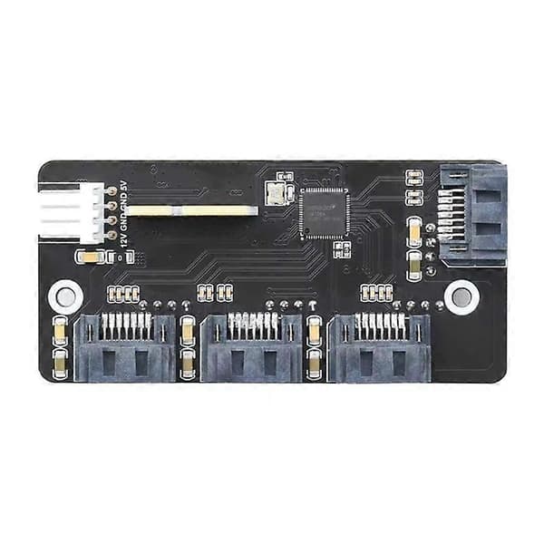 [LLC] Til Compute Module 4 CM4 PCIe til SATA PCI-E til Firevejs SATA3.0 Kort 6Gbps Højhastigheds SATA Udvidelseskort