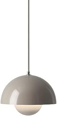 [LLC] Modern LED Ceiling Lamp/Pendant Lamp 23cm – Semicircular Flower Bud Design with Adjustable Light 3000K–6000K