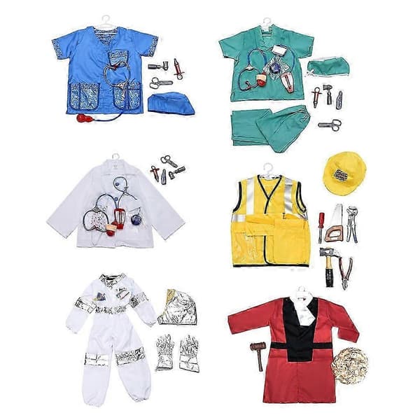 [LLC] Leksaksdräkt för barn 3-8 år Julklänning Fest Cosplay Veterinary