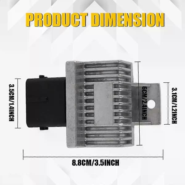 [LLC]Th40469680 Glødepluggrelé for Vauxhall Vivaro Movano A Renault Master Trafic II