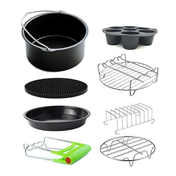 [LLC]Fritöstillbehör, för 3.5QT-5.8QT kakgrillstillbehör. As