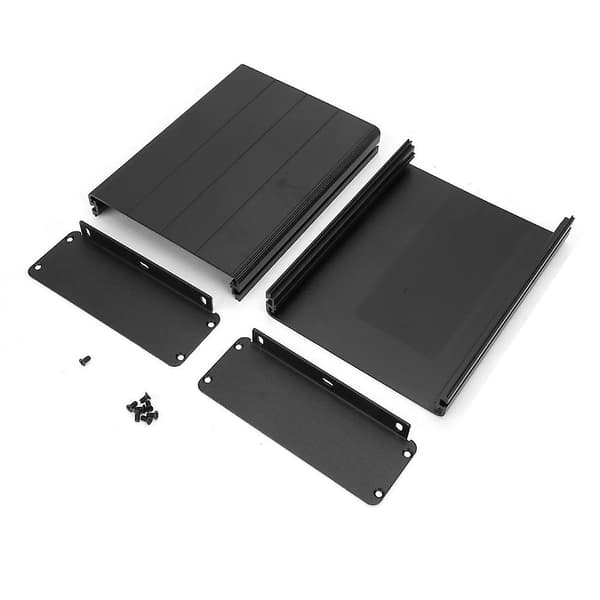 [LLC] Mat Sort GPS-etui - Aluminiumslegeringsskal, Kompakt Design