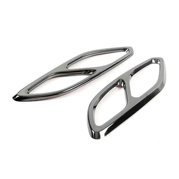 [LLC]Thr CLA Class C118 W118 2020-2023 Bil Bakre Lyddemper Eksosrør Deksel Trim Utvendig Tilbehør - A Gloss