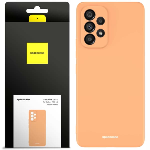 [LLC]Spacecase Silicone Case Galaxy A53 5G For Phone Orange