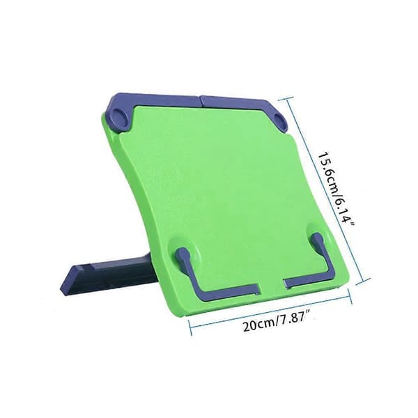[LLC] Bokstativ for lesing i seng, lesebrett med sideklemmer for håndfri lesing, bærbart lesestativ White