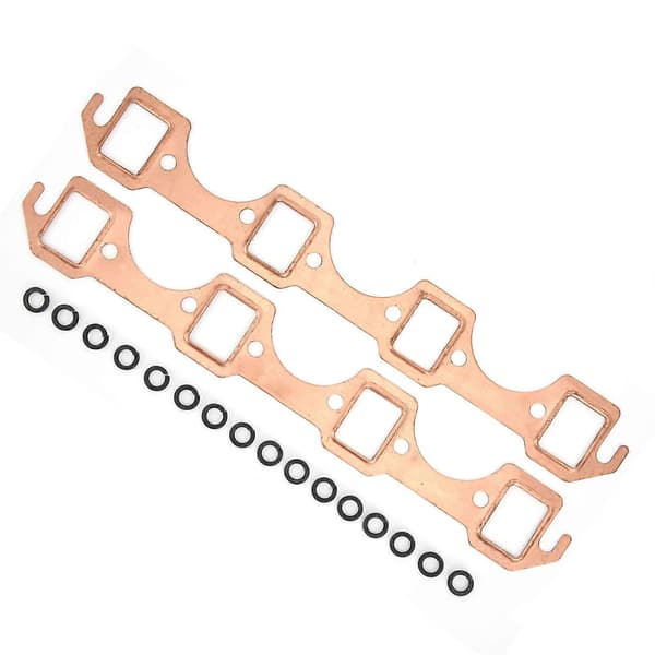 [LLC]2PCS Avgasgrenrörspackningssats Ersättning för Ford Small Block SBF 289 302 351W