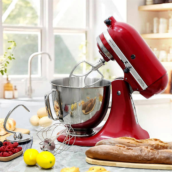Tilbehør til KitchenAid 4,5-5 Qt røremaskine med vippehoved Silver